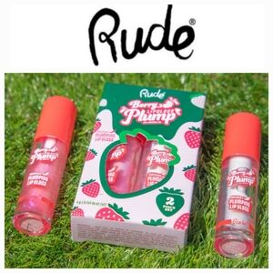 Rude Cosmetics Berry Plump Plumping Lip Gloss Duo